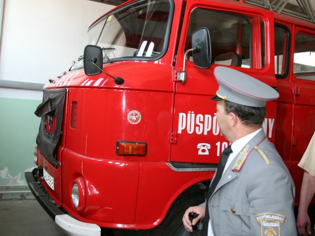 Látogatás a püspökladányi tűzoltóságon